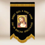 Chorągiew Żałobna Jezus Cierpiący