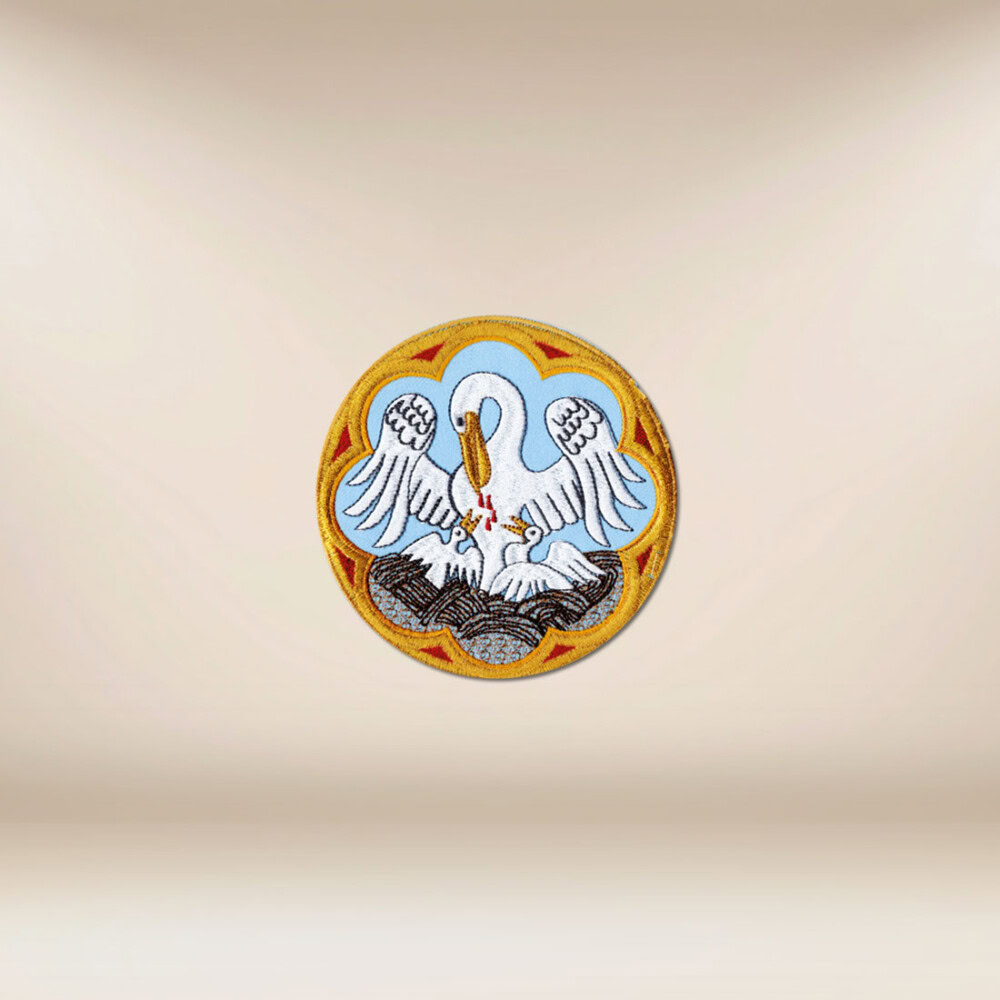 aplikacja haftowana Pelikan