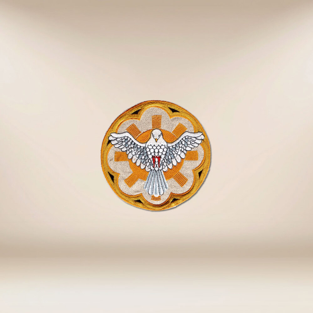 aplikacja haftowana Duch Św.