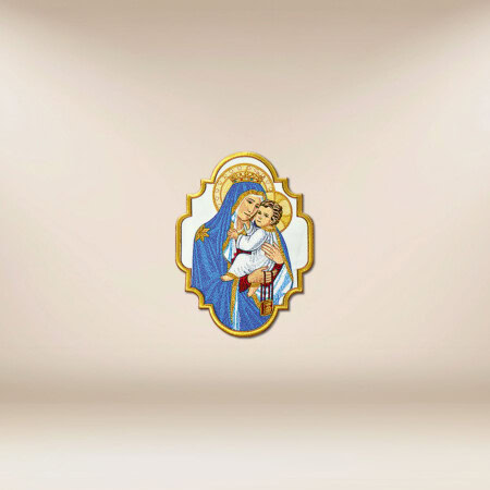 Aplikacja haftowana "Matka z Dzieciątkiem"