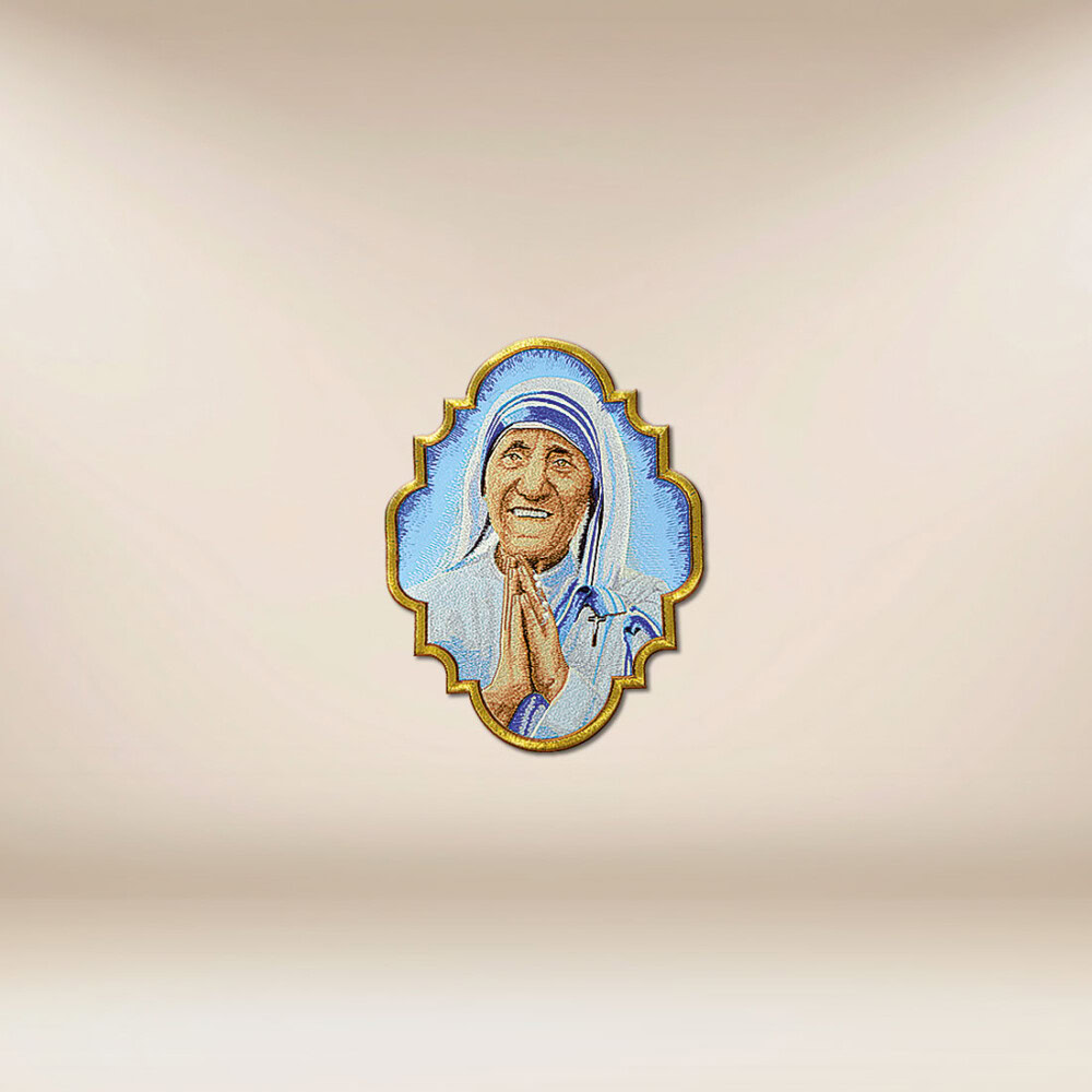 aplikacja haftowana Święta Teresa z Kalkuty