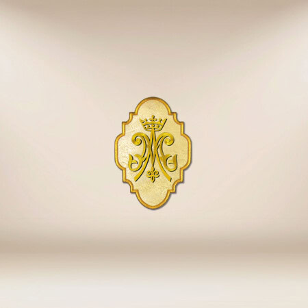 Aplikacja haftowana "Maryjna"