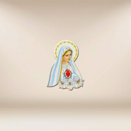 Aplikacja haftowana "Matka Boża"