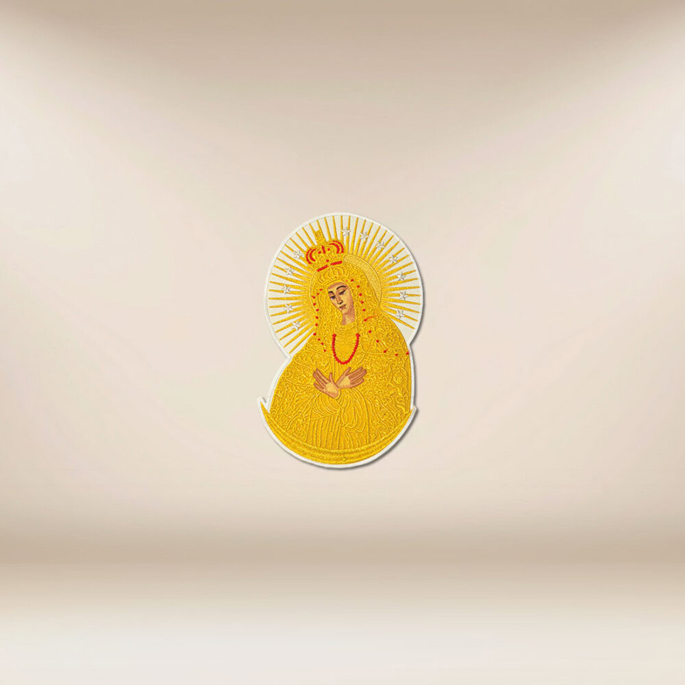 aplikacja haftowana Matka Boska Ostrobramska