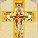 Ornat haftowany rzymski “Święta Trójca”