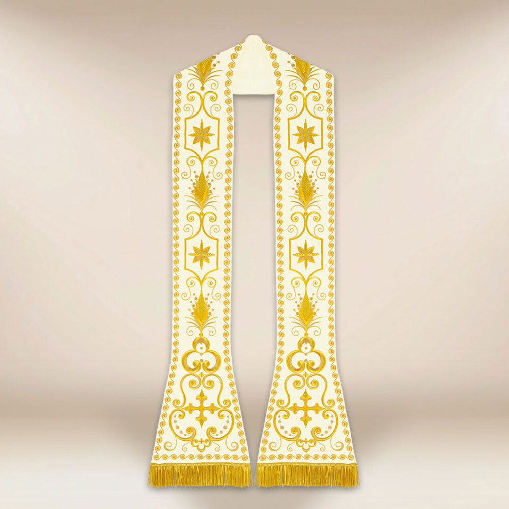 Stuła haftowana rzymska “Sacrum”