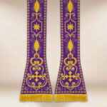 Stuła haftowana rzymska “Sacrum”