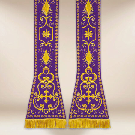 Stuła haftowana rzymska “Sacrum”