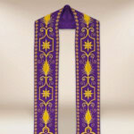 Stuła haftowana rzymska “Sacrum”