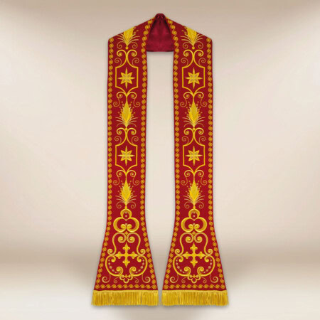 Stuła haftowana rzymska "Sacrum"