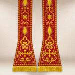 Stuła haftowana rzymska “Sacrum”