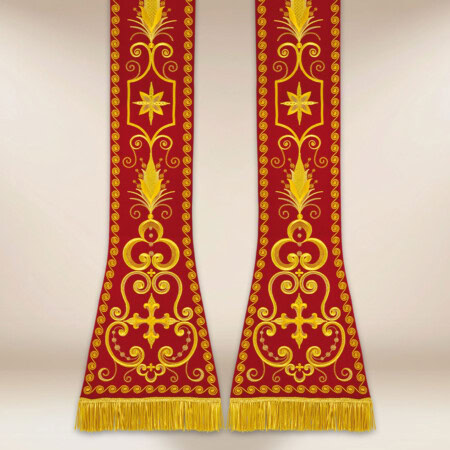 Stuła haftowana rzymska “Sacrum”