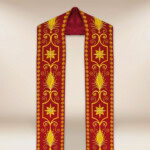 Stuła haftowana rzymska “Sacrum”