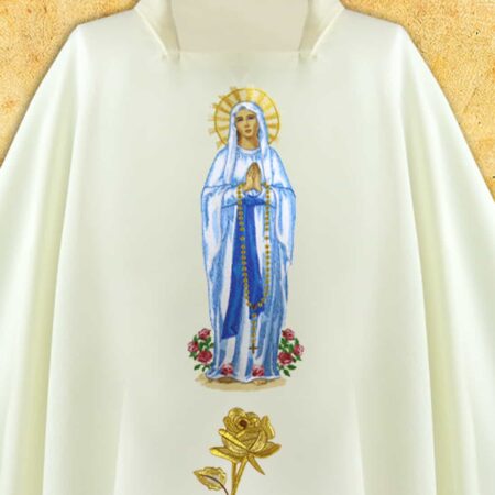 Ornat haftowany "Madonna Di Lourdes"