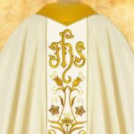 Stuła haftowana rzymska "Angelus"