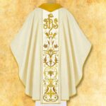 Stuła haftowana rzymska "Angelus"