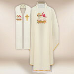 Komplet ornat i stuła “Baranek”