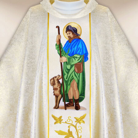Ornat haftowany Św. Roch