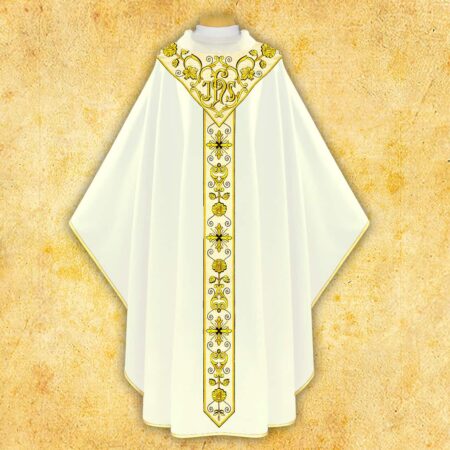 Ornat haftowany "Gaudete"