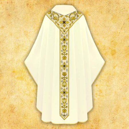 Ornat haftowany "Gaudete"
