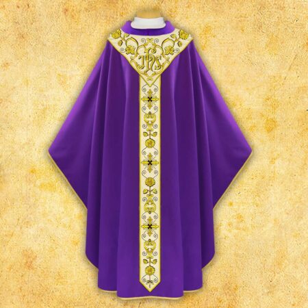 Ornat haftowany "Gaudete"