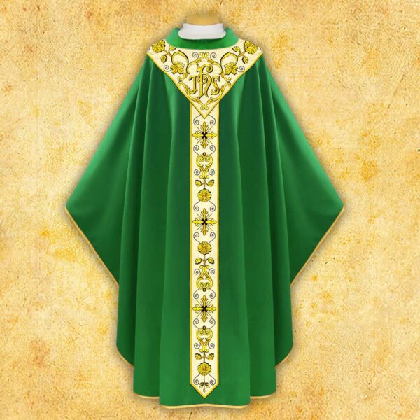 Ornat haftowany "Gaudete"