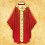 Ornat haftowany "Gaudete"