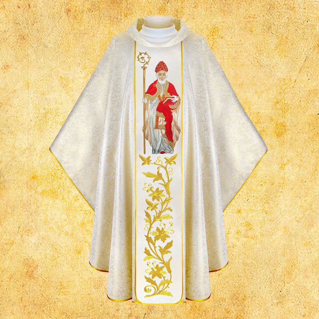 Ornat haftowany Św. Mikołaj