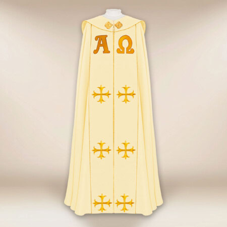 Kapa haftowana "Alfa Omega PX"