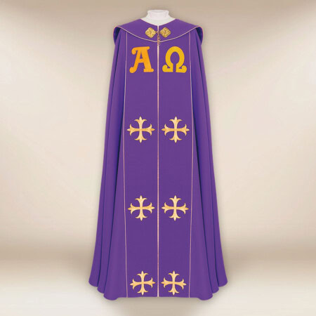 Kapa haftowana "Alfa Omega PX"