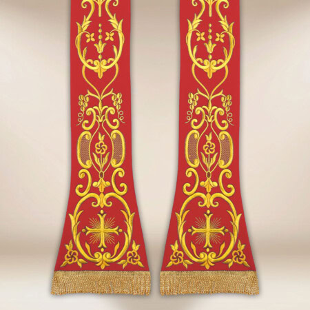 Stuła haftowana “Krzyż”