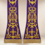 Stuła haftowana “Krzyż”