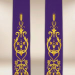 Stuła haftowana “Krzyż”