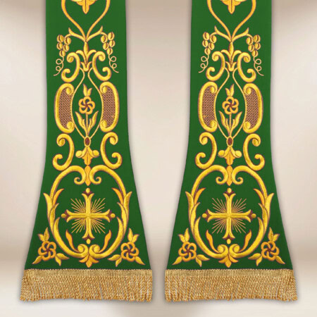 Stuła haftowana “Krzyż”