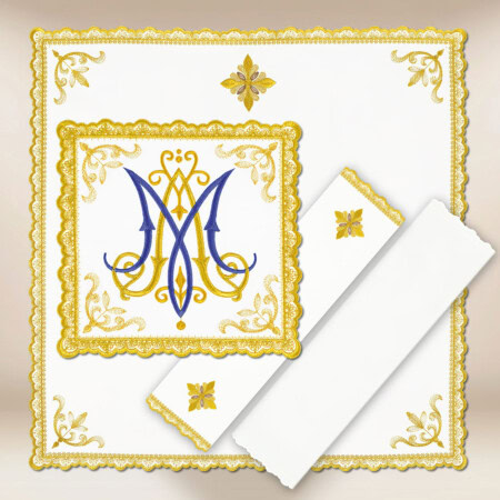 Bielizna kielichowa Gold Maryjna