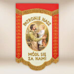 Mini chorągiew dwustronna