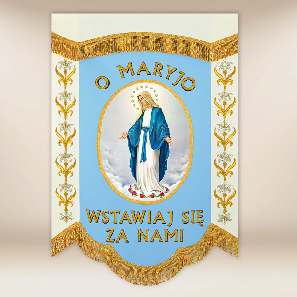 Mini chorągiew dwustronna