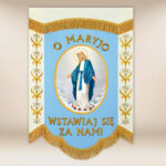 Mini chorągiew dwustronna