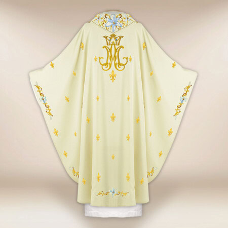 Ornat haftowany “Maryjny z Liliami”