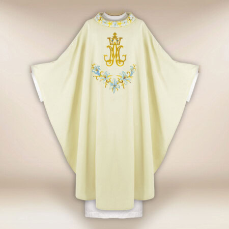 Ornat haftowany "Maryjny z Liliami"