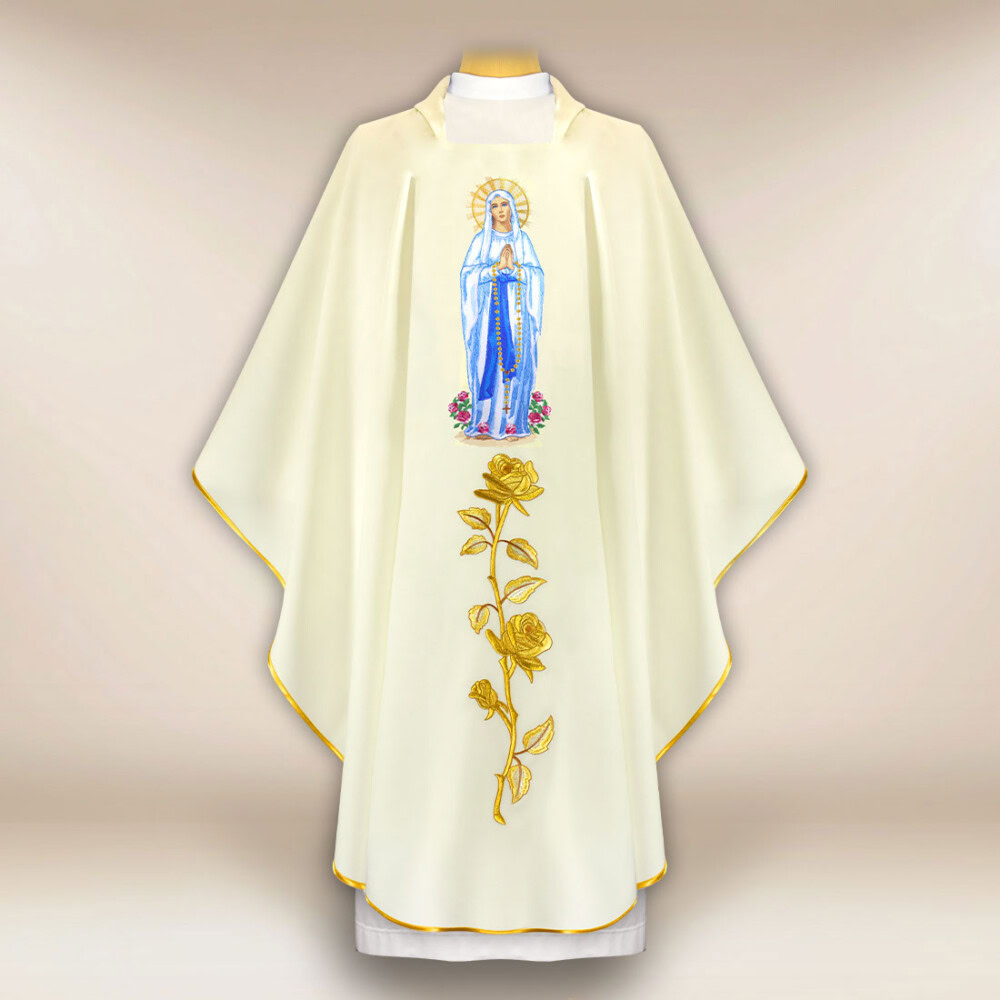Ornat haftowany Madonna Di Lourdes