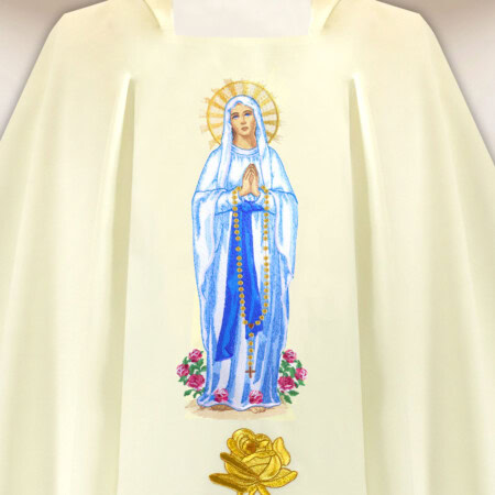 Ornat haftowany Madonna Di Lourdes