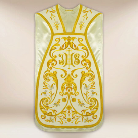 Ornat haftowany rzymski "Ewangelium"