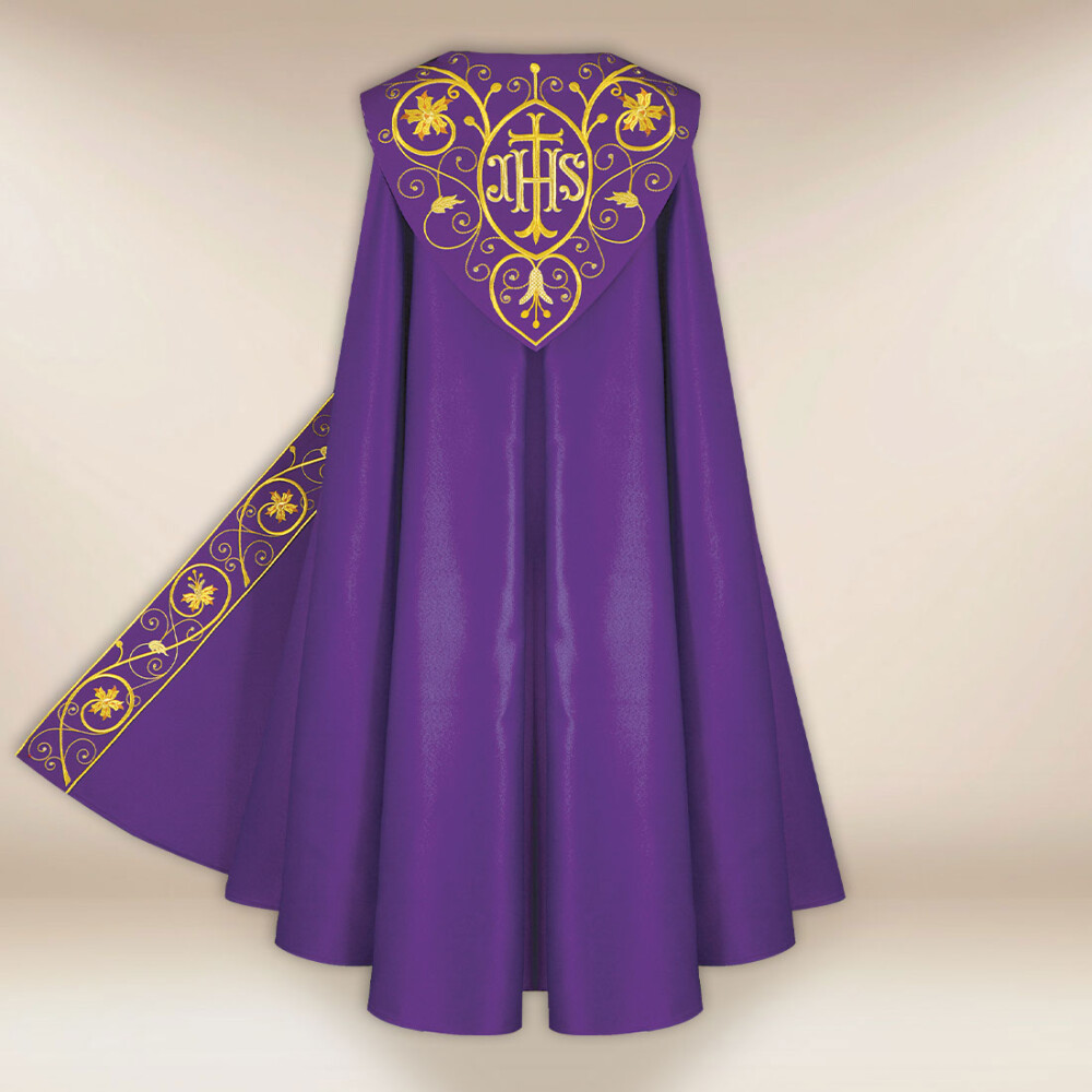 Kapa haftowana “IHS”