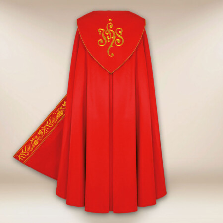 Kapa haftowana "IHS"