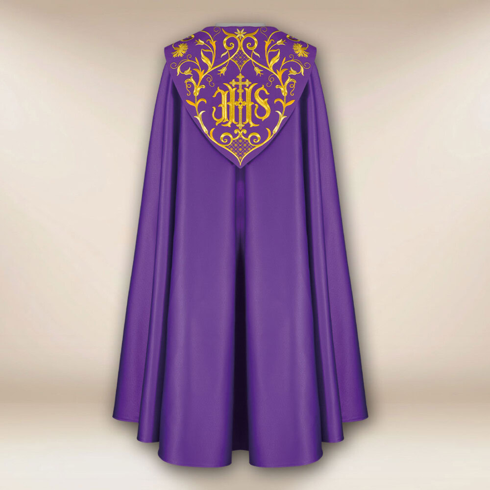Kapa haftowana “IHS”