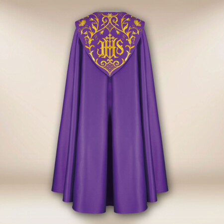 Kapa haftowana "IHS"