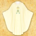 Ornat haftowany "Maryjny"