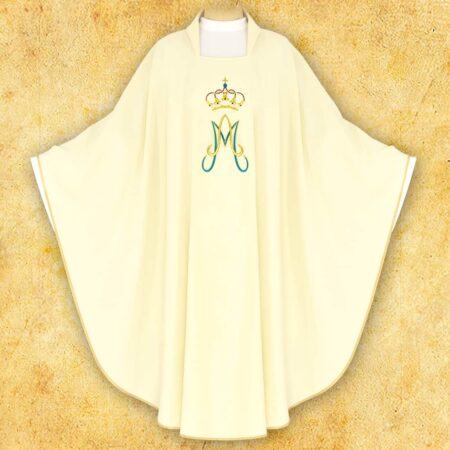 Ornat haftowany "Maryjny"
