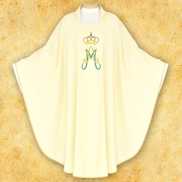 Ornat haftowany "Maryjny"